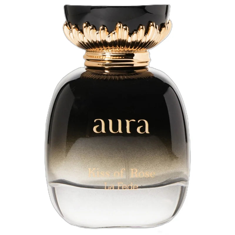Khadlaj La Fede Aura Kiss of Rose Eau de Parfum for Women 3.4 Ounce by Khadlaj