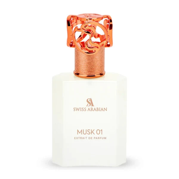 Swiss Arabian Musk 01 Extrait De Parfum For Unisex 1.70 Ounce by Swiss Arabian