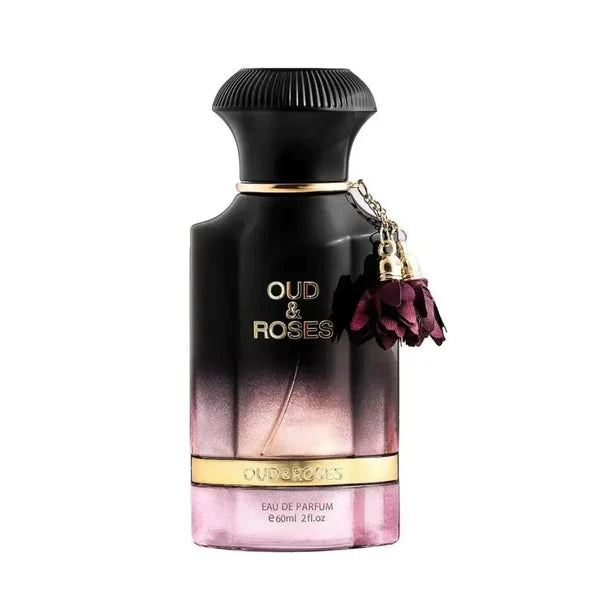 Ahmed Al Maghribi Oud & Roses Extrait de Parfum Spray for Unisex 2.0 Ounce by Ahmed Al Maghribi